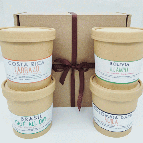 Pack 4 Cafés Arábica C (120gr cada uno)