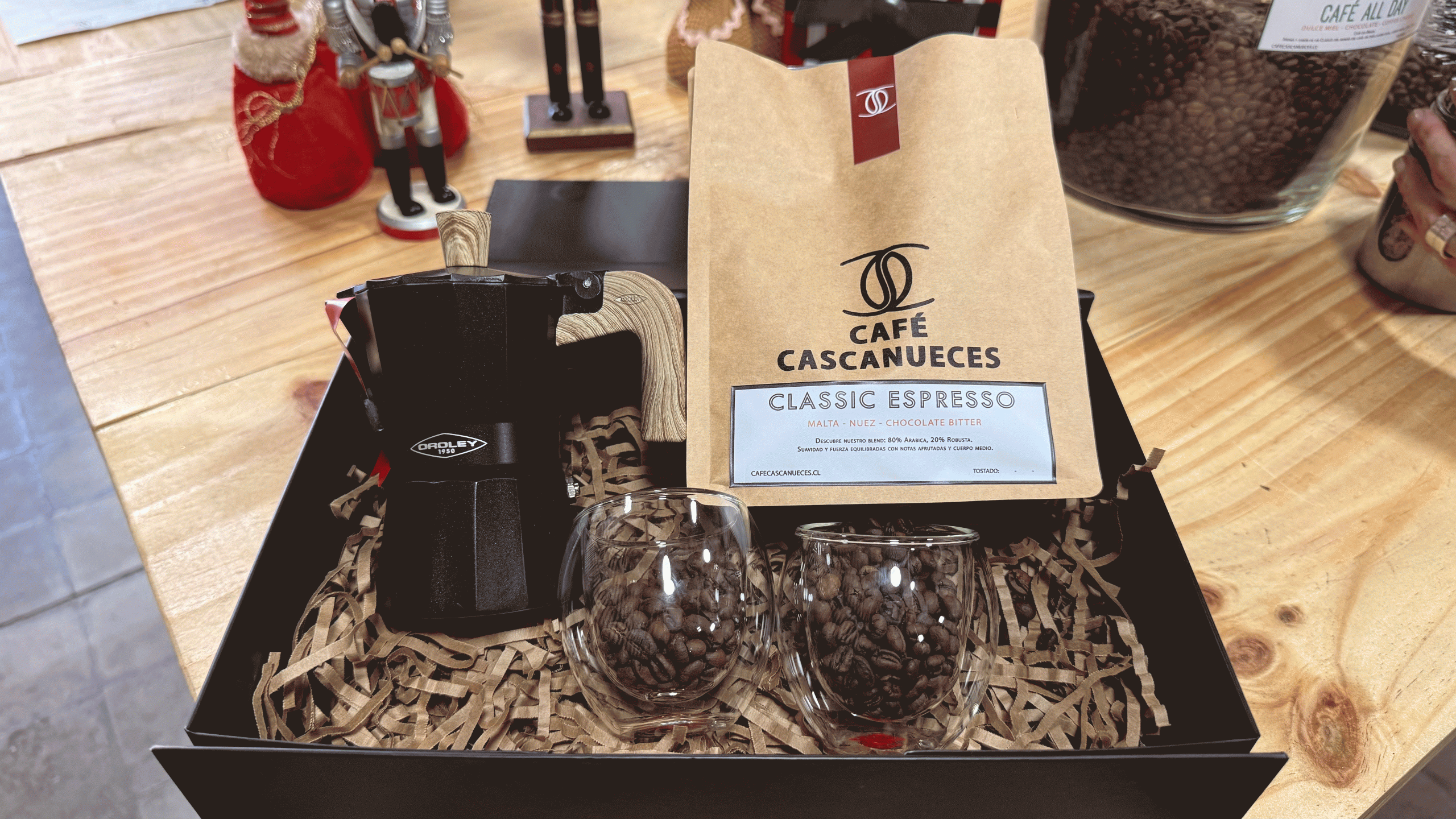 Pack Navideño Premium Moka Italiana - Imagen 2